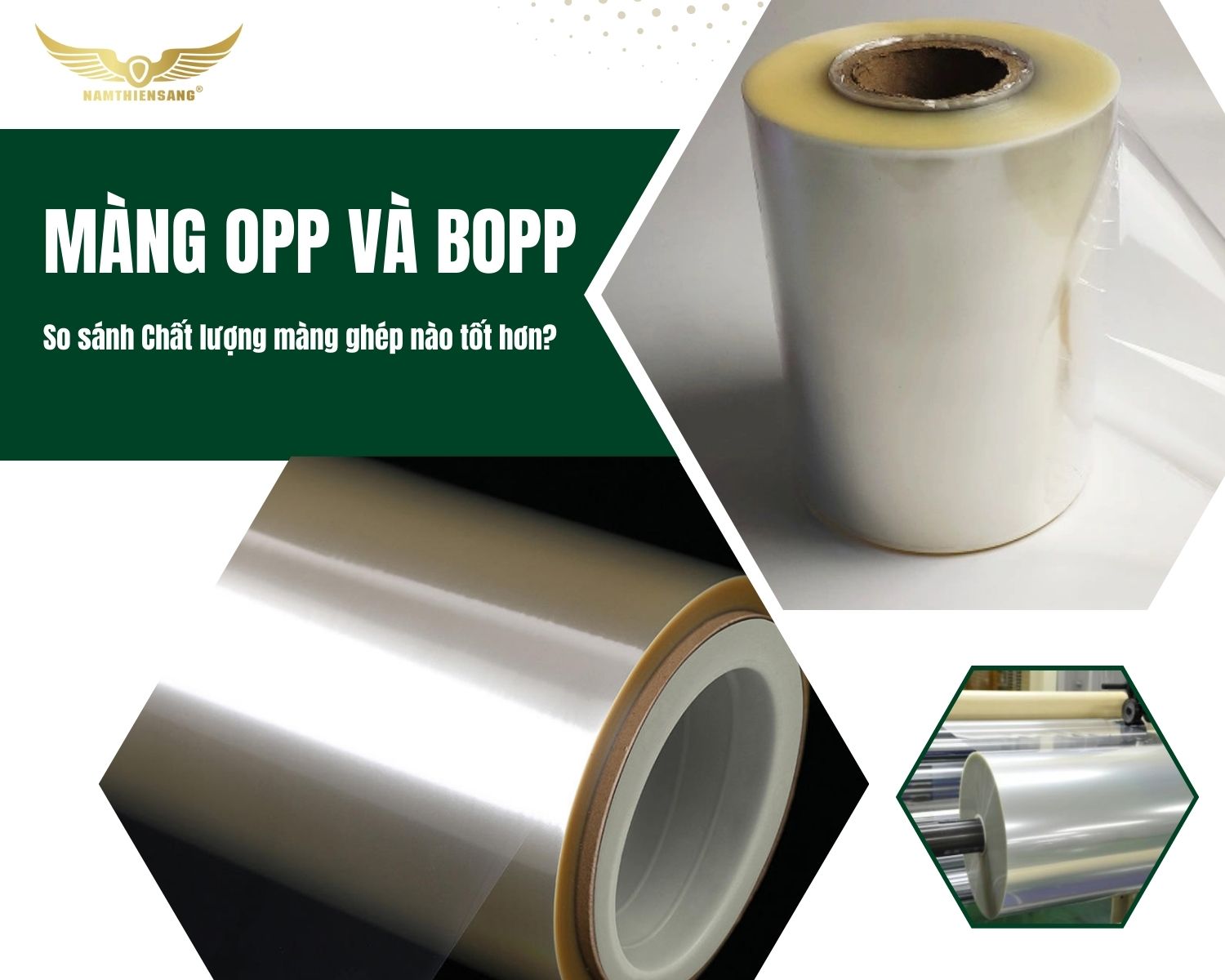 So sánh Màng OPP và BOPP: Chất lượng màng ghép nào tốt hơn?